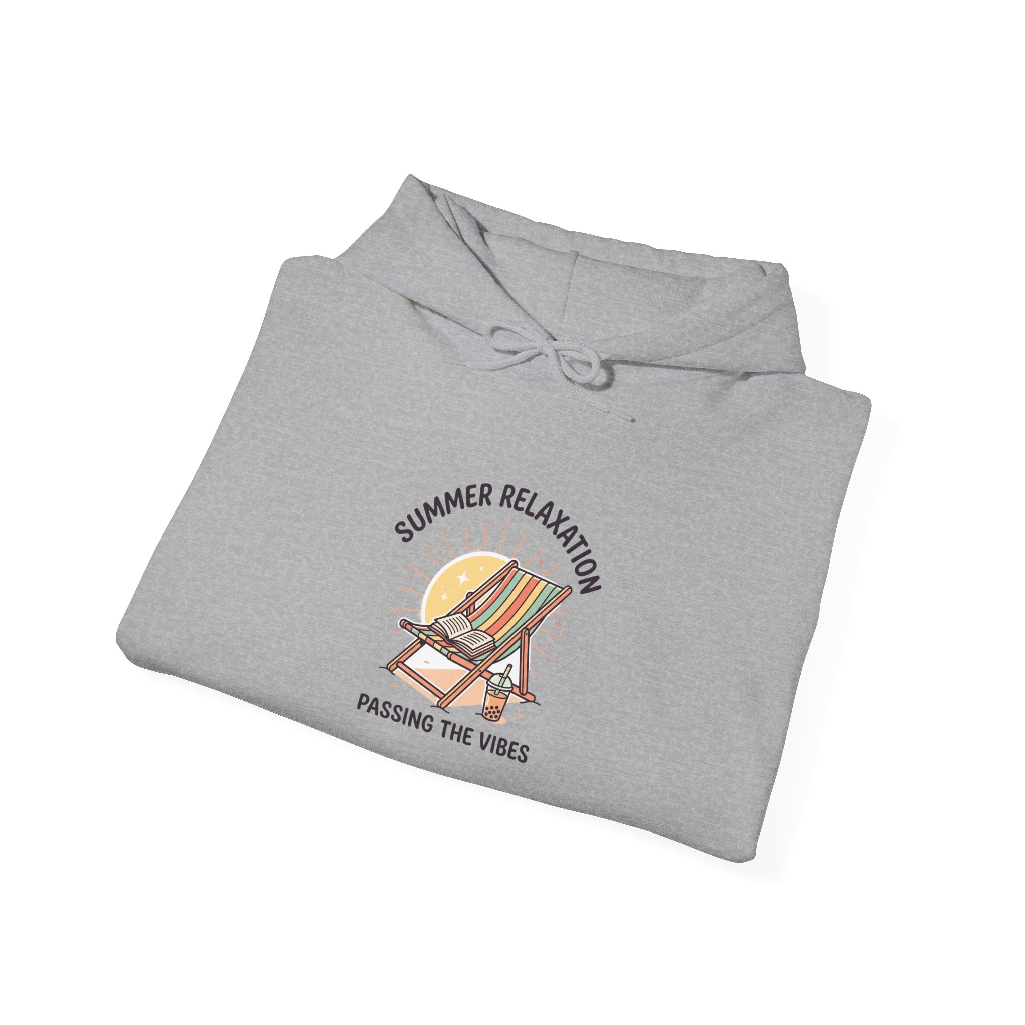 Summer Relaxation Deck Chair Hoodie | summer aesthetic, coastal vibes
