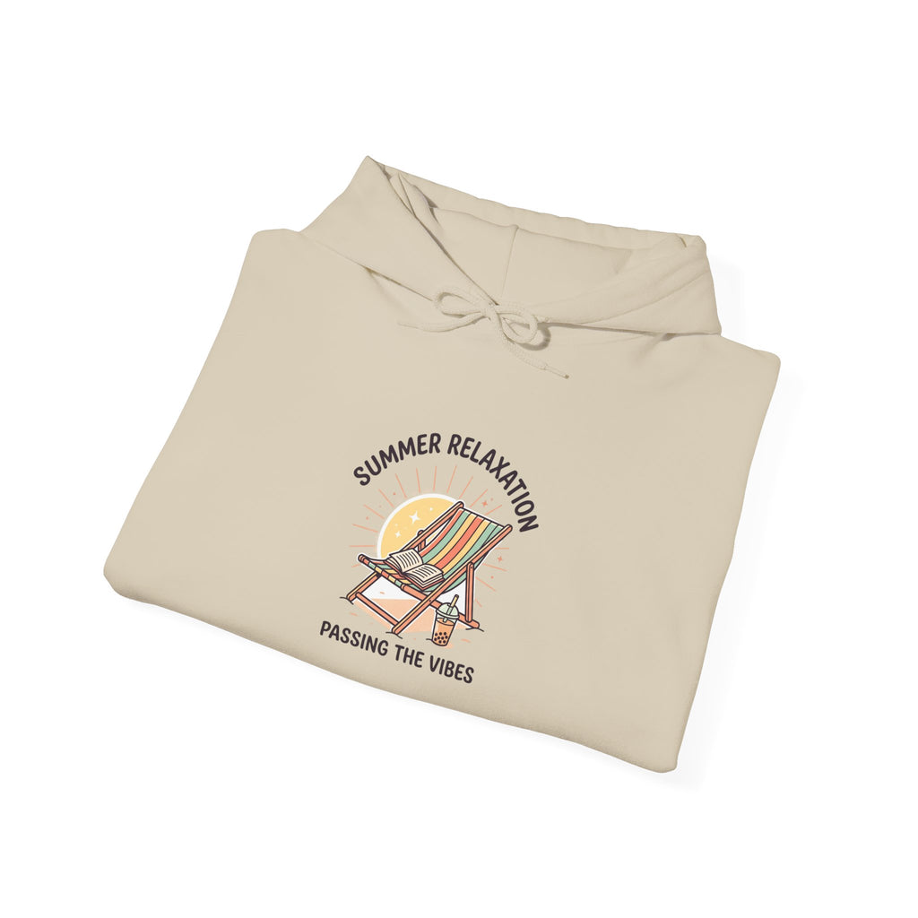 Summer Relaxation Deck Chair Hoodie | summer aesthetic, coastal vibes