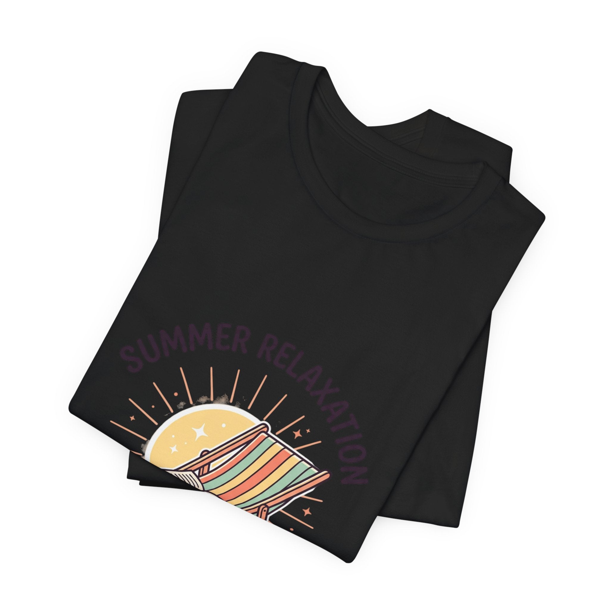 Summer Relaxation Deck Chair Tee | summer aesthetic, coastal vibes