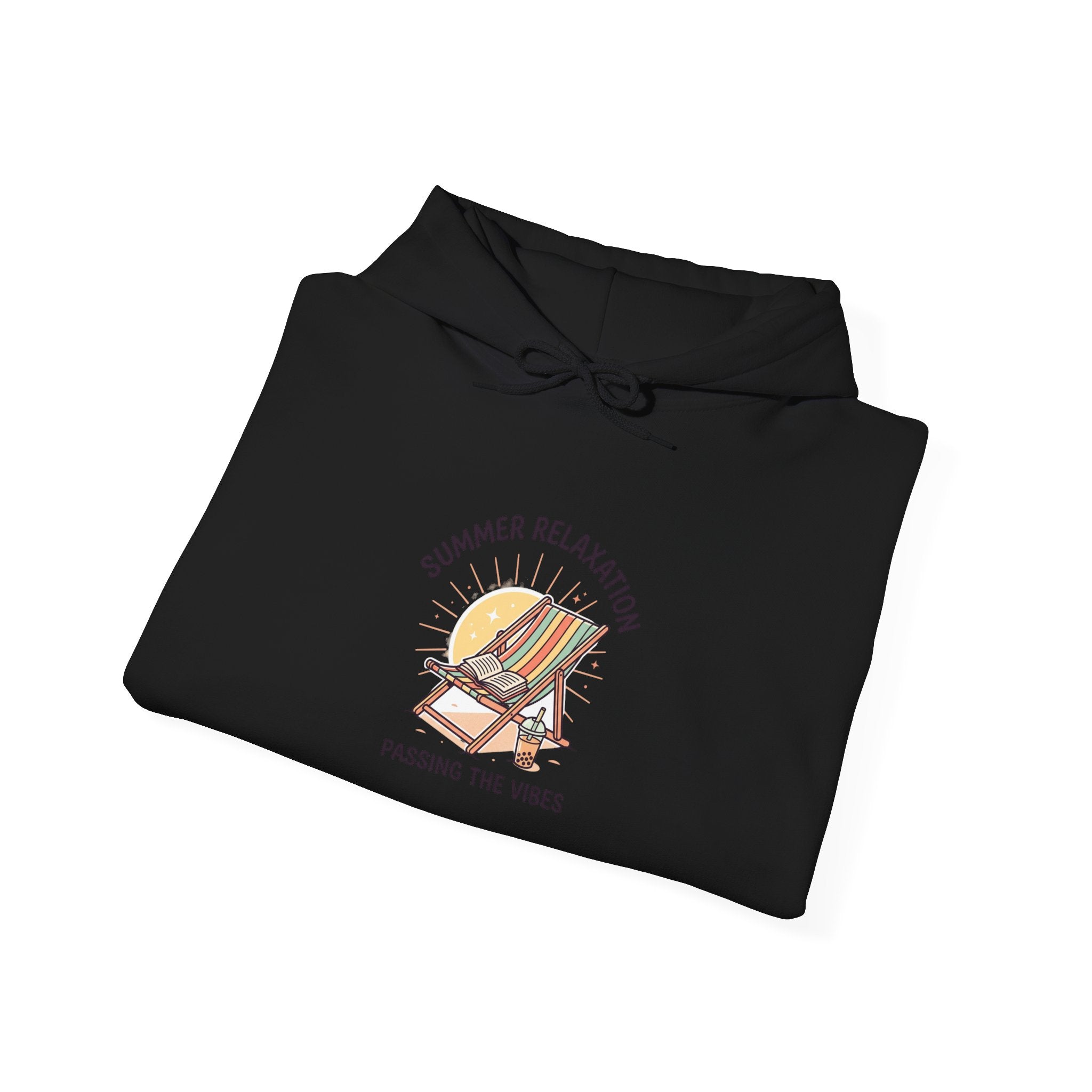 Summer Relaxation Deck Chair Hoodie | summer aesthetic, coastal vibes