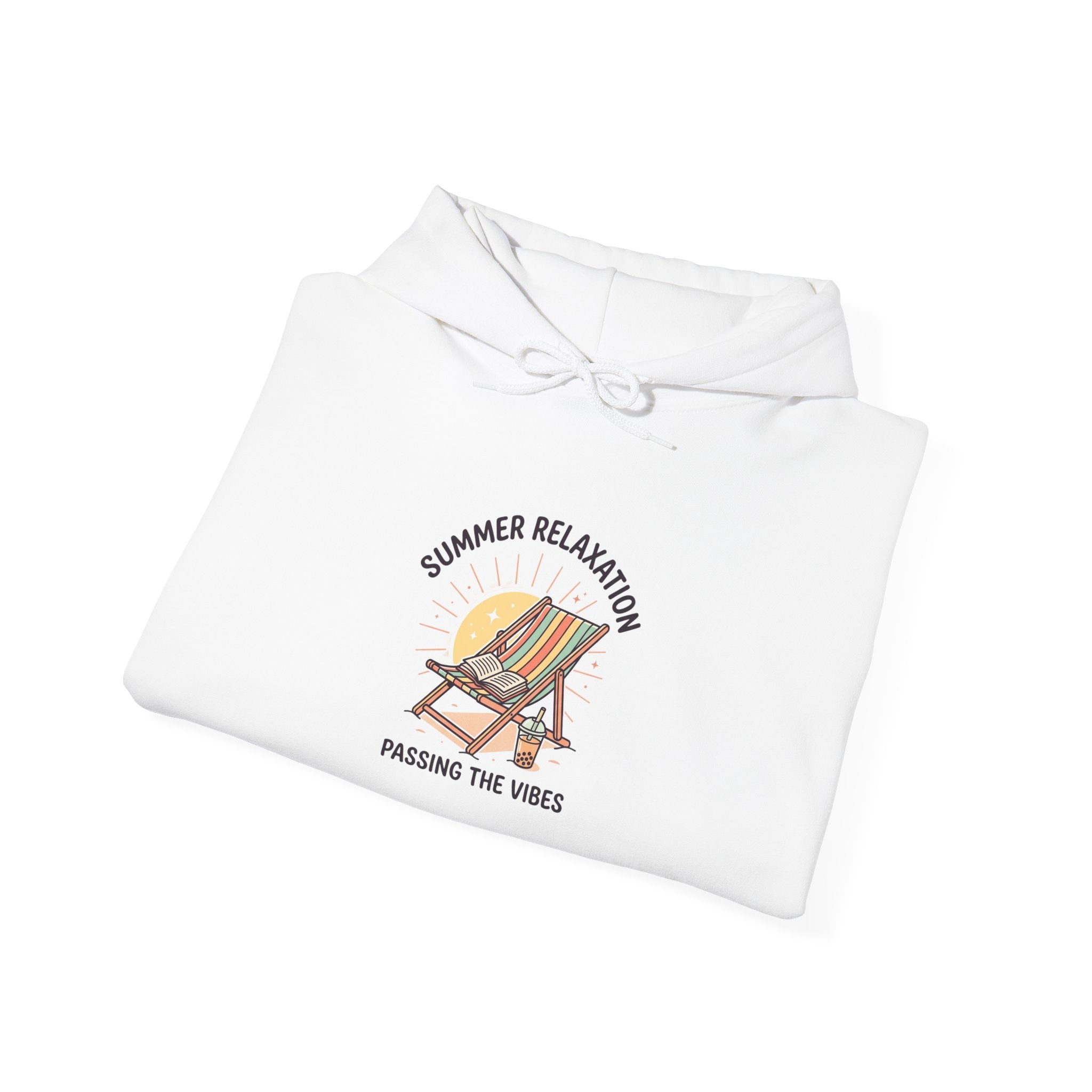 Summer Relaxation Deck Chair Hoodie | summer aesthetic, coastal vibes