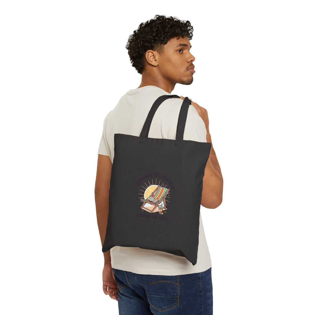 Summer Relaxation Beach Chair Tote | summer aesthetic, coastal vibes