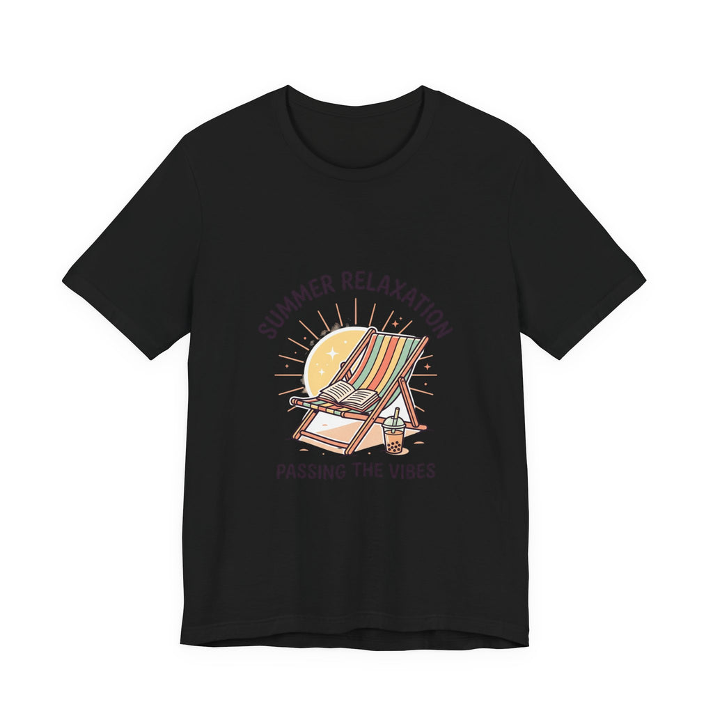 Summer Relaxation Deck Chair Tee | summer aesthetic, coastal vibes