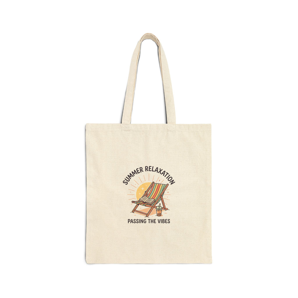 Summer Relaxation Beach Chair Tote | summer aesthetic, coastal vibes