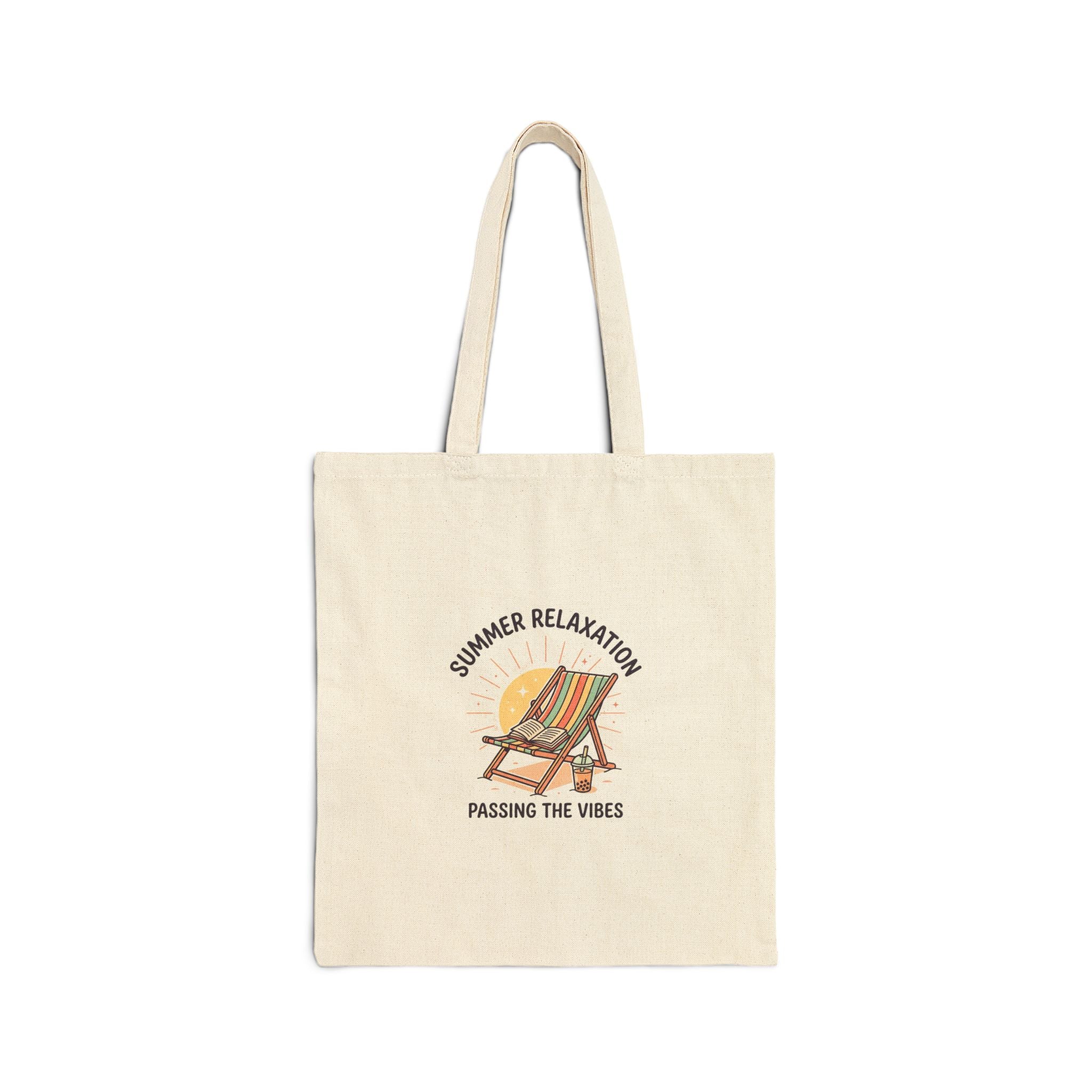 Summer Relaxation Beach Chair Tote | summer aesthetic, coastal vibes