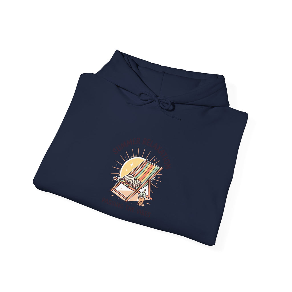 Summer Relaxation Deck Chair Hoodie | summer aesthetic, coastal vibes
