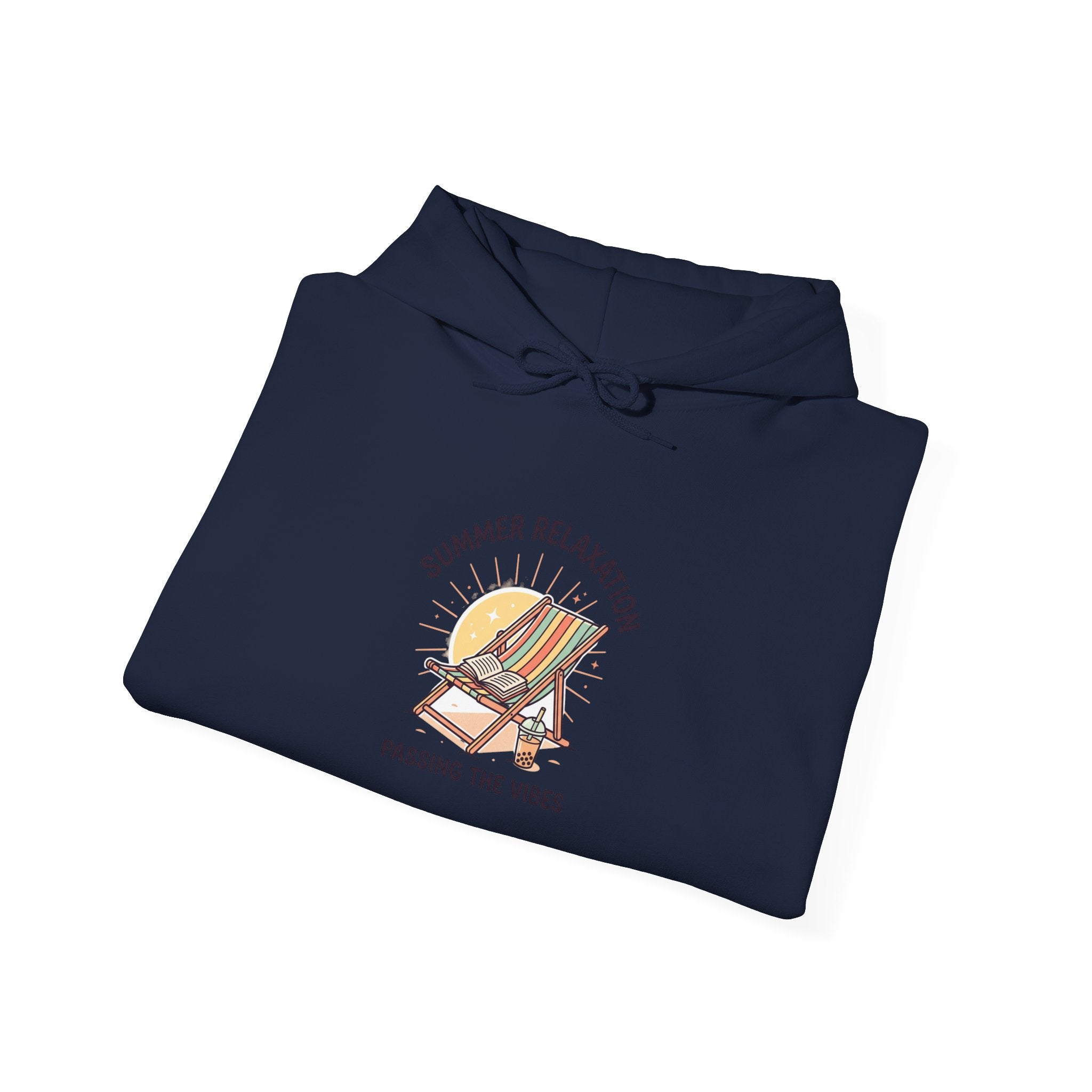 Summer Relaxation Deck Chair Hoodie | summer aesthetic, coastal vibes