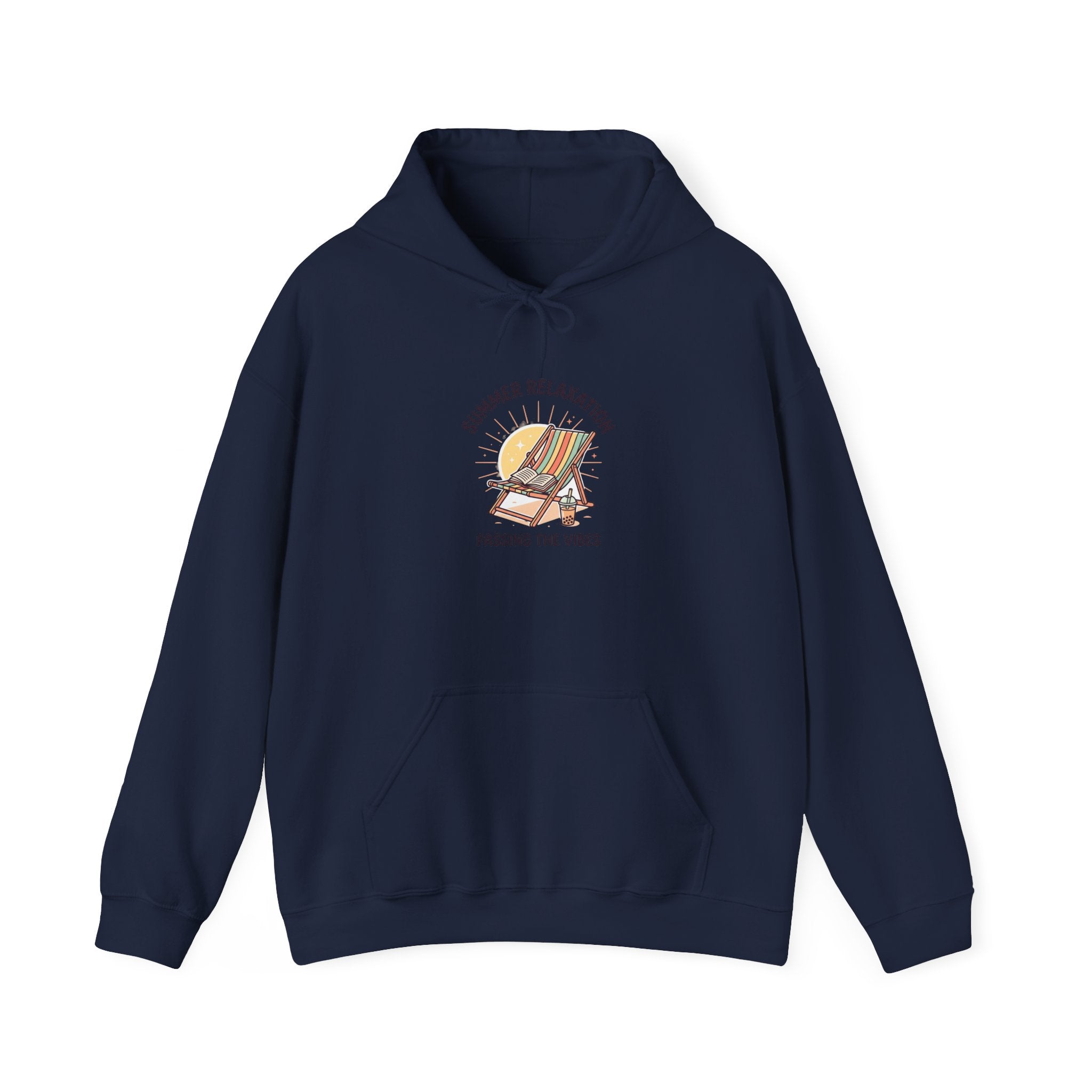 Summer Relaxation Deck Chair Hoodie | summer aesthetic, coastal vibes